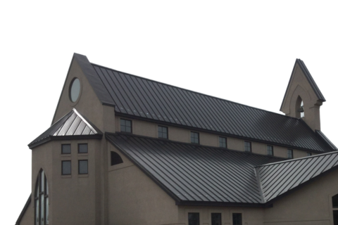 Skylight installation on a roof