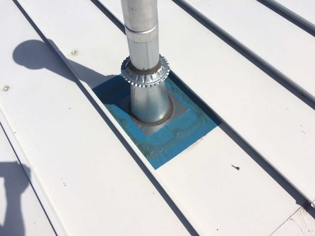 Tamco roof before installation - view 1