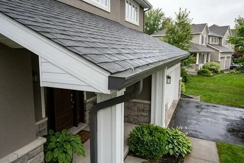 Eavestrough and Roof Integration