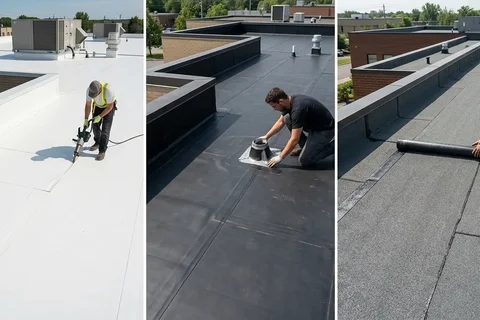TPO vs EPDM vs Modified Bitumen