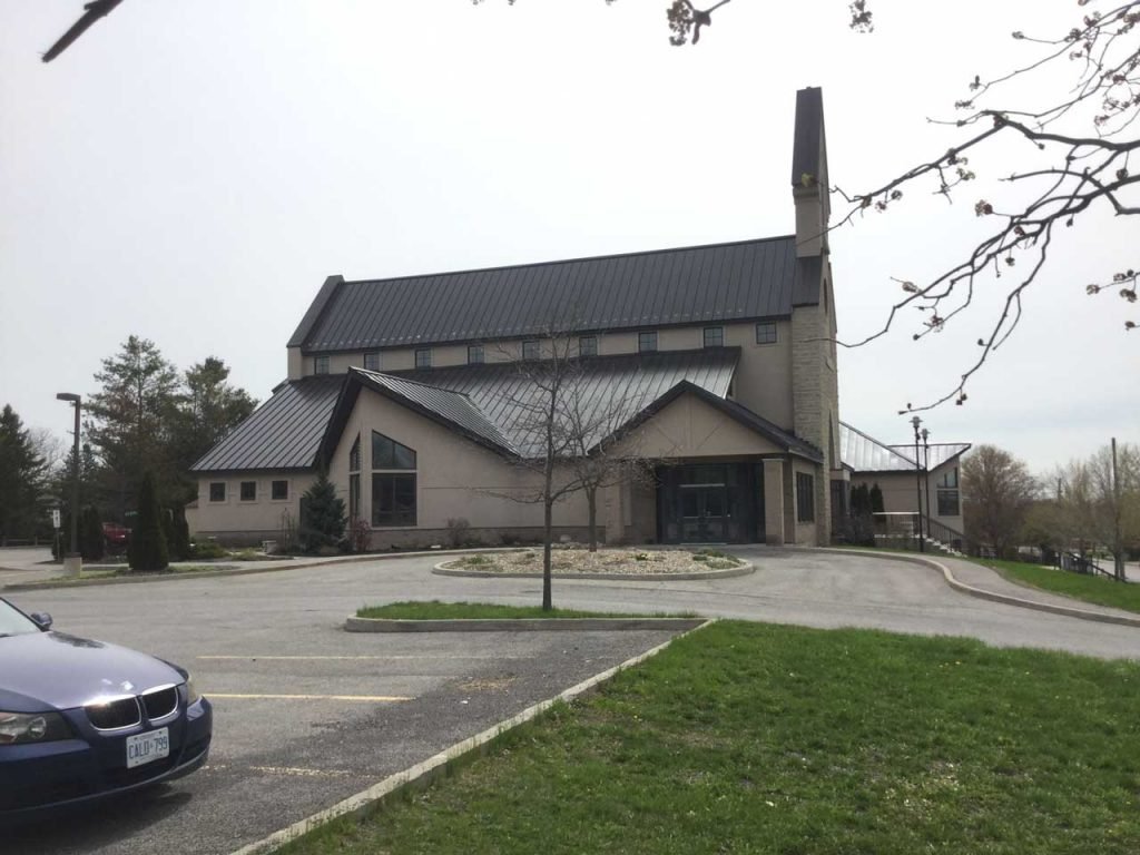 St Pauls Anglican Church - standing seam roof view 1