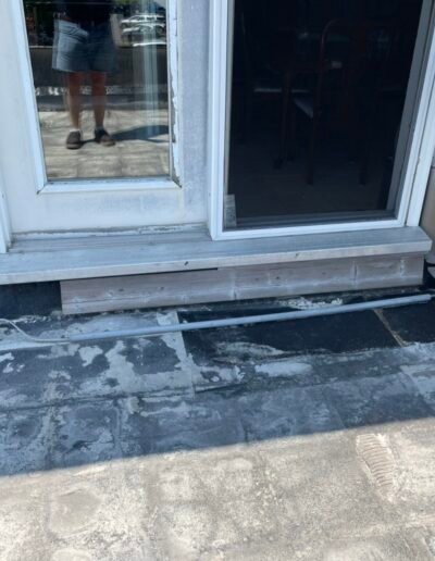 Commercial roofing work