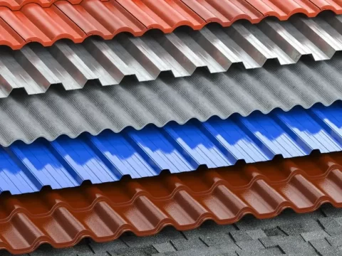 Metal roofing installation