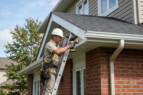 Soffit Fascia and Eaves Repair