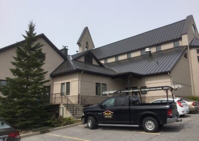 Big Metal and Steel Roofing Replacement Job by McKay Roofing.